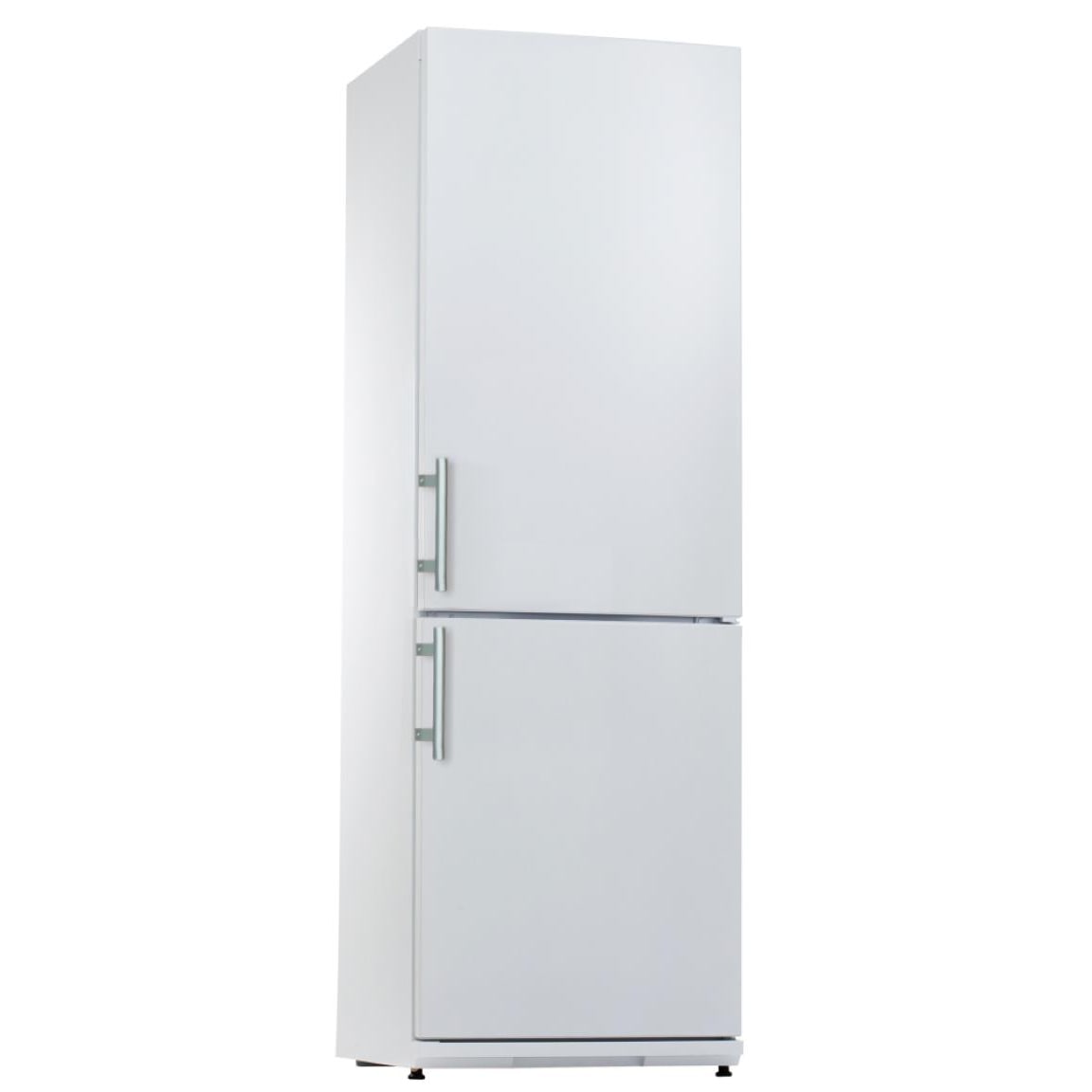 KBS Kühlschrank mit Gefrierkombination 200 Liter 600x650 x1850 mm 4 Roste weiß