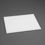 thumbnail of Kleine witte Hygiplas snijplank met hoge dichtheid