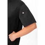thumbnail of Chef Works® Kochjacke SPRINGFIELD Cool Vent™, Reißverschluss, Schwarz, Größe XL