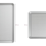 thumbnail of Gobel - Kuchenblech, perforiert - Aluminium - 300 mm x 400 mm - H 10 mm - 615530