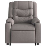 thumbnail of vidaXL Massagesessel mit Aufstehhilfe Taupe Stoff