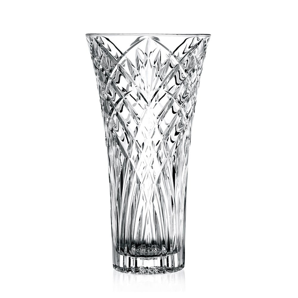 Vase Melodia 30 cm -  Transparent / Cristal Rond Verre Rcr 16.00x16.00 cm