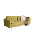 thumbnail of Boom Sofa 3 Personen velour grün.