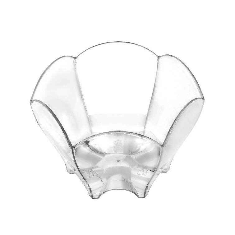 MONOUSO - Tigela Degustação Reutilizável PS Tulip Transparente 70ml (25 Uds)