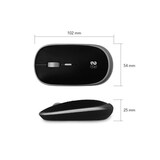 thumbnail of Raton Optico Wireless Mini Flat Space Grey Subblim Hasta 1600Dpi/ Inalambrico/ Silent Click/ Ambidiestro