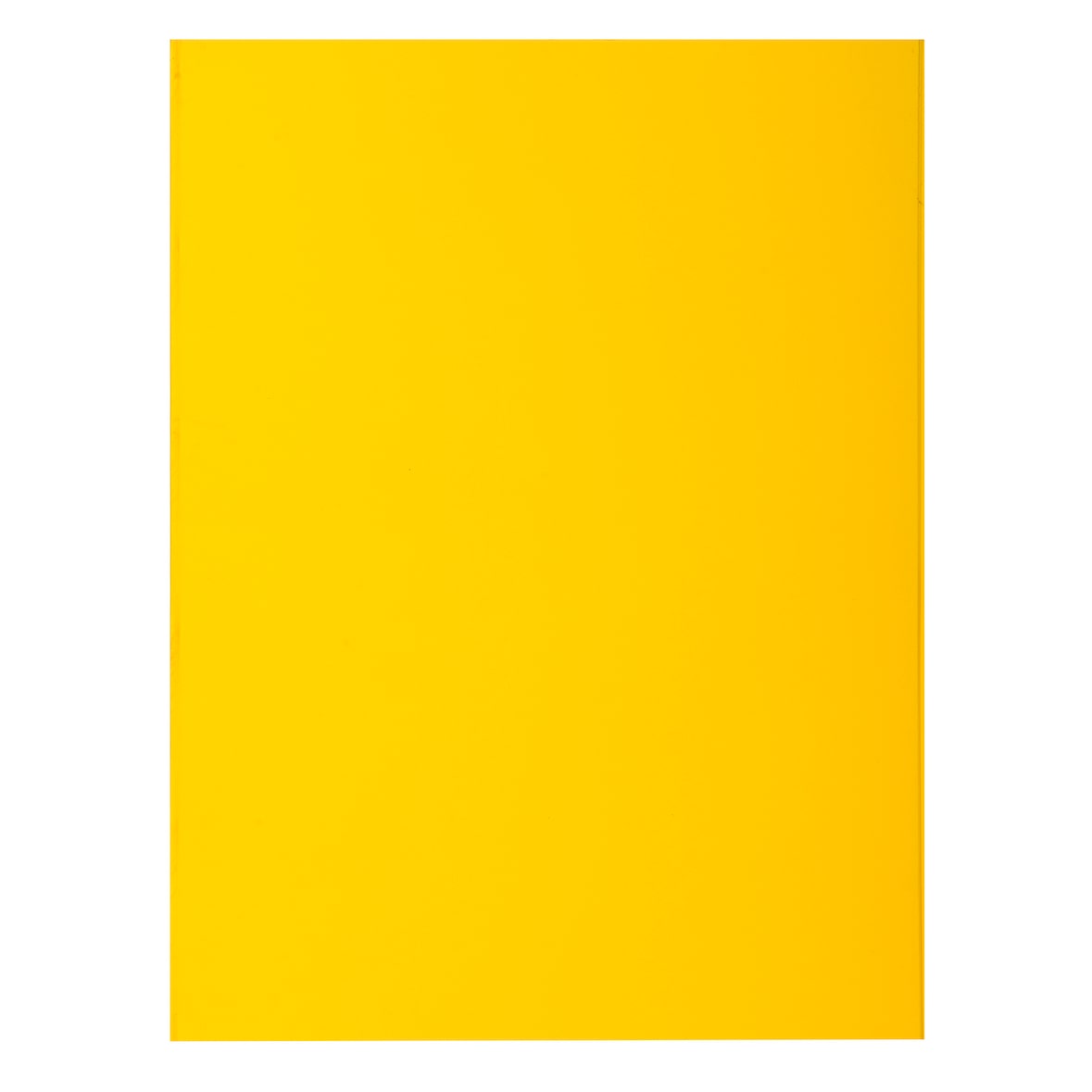 Exacompta - Réf. 210011E - Paquet de 100 chemises rigides ROCK''S 210 g/m2 - dim 24 x 32 cm pour A4 - jaune citron