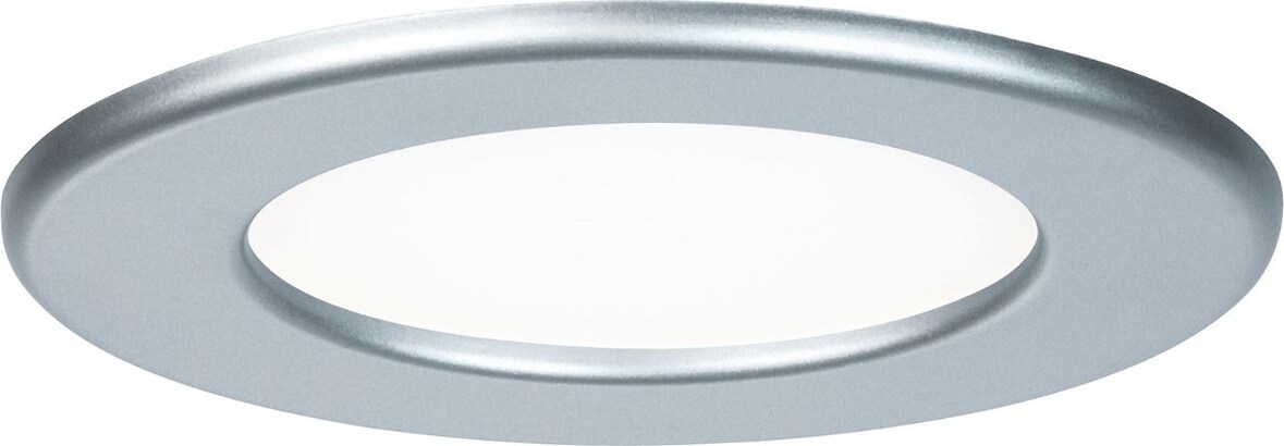 Paulmann LED Einbaupanel IP44 rund 115mm6W 390lm 4000K Chrom matt92070