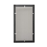 thumbnail of Fliegengitter Moskitonetz anthrazit Alu Rahmen Mückengitter 110x130 cm