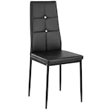 thumbnail of tectake Set di 4 sedie per sala da pranzo Julien - nero - 402545