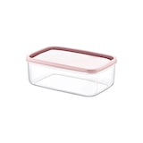 thumbnail of Set 5 Recipientes Herméticos para Alimentos, de forma Rectangular Rosa 7house