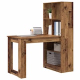 thumbnail of Bureau Bois Ancien 122 x 67 x 145 cm Bois d'ingénierie Modèle Titan Prime