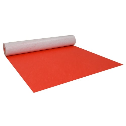 Treppenschutzvlies Rot 25 m² Abdeckvlies selbstklebend 160 g/m²