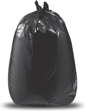 100 Bauschuttsäcke Müllsäcke für Bauschutt 120L 70x110 cm schwarz 100 my