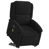 thumbnail of vidaXL Massagesessel mit Aufstehhilfe Elektrisch Schwarz Samt