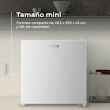 thumbnail of Frigorífico Mini EVVO F22, 46 L, Blanco, Compacto y bajo consumo
