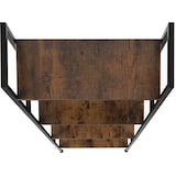 thumbnail of tectake Wandkast Liverpool 61,5 x 36,5 x 150cm - Industrieel hout donker, rustiek - 404148