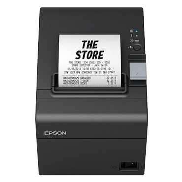 TM-T20III - Bon-Thermodrucker mit Abschneider, 80mm, Druckgeschwindigkeit 250mm/Sek., USB + Ethernet, schwarz