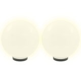 thumbnail of vidaXL LED-Gartenleuchten 2 Stk. Kugelförmig 30 cm PMMA