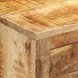thumbnail of vidaXL Dressoir 80x30x65 cm massief ruw mangohout