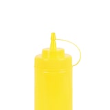 thumbnail of METRO PROFESSIONAL Garrafa squeeze, polietileno/polipropileno, Ø 7 x 20 cm, 0.49 L, com tampa, amarelo, 4 unidades