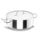 thumbnail of LACOR cacerola CHEF CLASSIC, acero 18/10, Ø 60 cm, 70 L, con tapa compatible, apta para horno