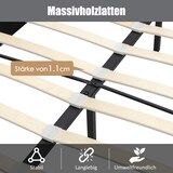 thumbnail of Polsterbett 140x200 cm aus Samt mit hydraulischem Bettkasten – elegantes Design und hohe Funktionalität Grau