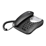 thumbnail of Motorola CT1 Schwarz Schnurtelefon, stabile Verbindung, Mute-Funktion – Schwarz