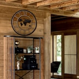 thumbnail of Atmosphera - Relógio mecânico Ø67cm em metal preto