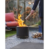 thumbnail of Stufa a pellet RedFire Volcano Large – acciaio verniciato a polvere – Ø38 cm – altezza 32 cm – nero