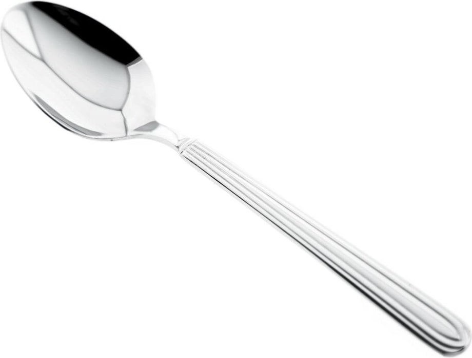 6 Tlg. Kaffeelöffel-Set in Silber 18/10 aus Chrom-Edelstahl mit Motiv