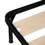 thumbnail of Rete letto ortopedica a doghe larghe in faggio singola 80x190 con telaio in metallo, per letto singolo una piazza - Comprarredo