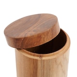 thumbnail of Bazar Bizar Voorraadpot van teakhout 10x10x19 cm naturel