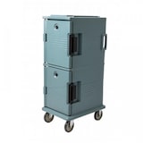 thumbnail of Conteneur isotherme 114 Litres GN, bleu ardoise, à chargement frontal