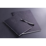 thumbnail of Clairefontaine 10x Crok'Book, Skizzenheft 17x22cm, 20 Blatt weiß 160g, schwarzer Einband, Querformat - Schwarz 60372C