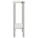 thumbnail of vidaXL Keukenwerktafel 110x30x85 cm roestvrij staal