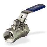 thumbnail of Edelstahl Kugelhahn 1 1/4 Zoll DN32 1-tlg Absperrhahn Kugelventil Absperrventil