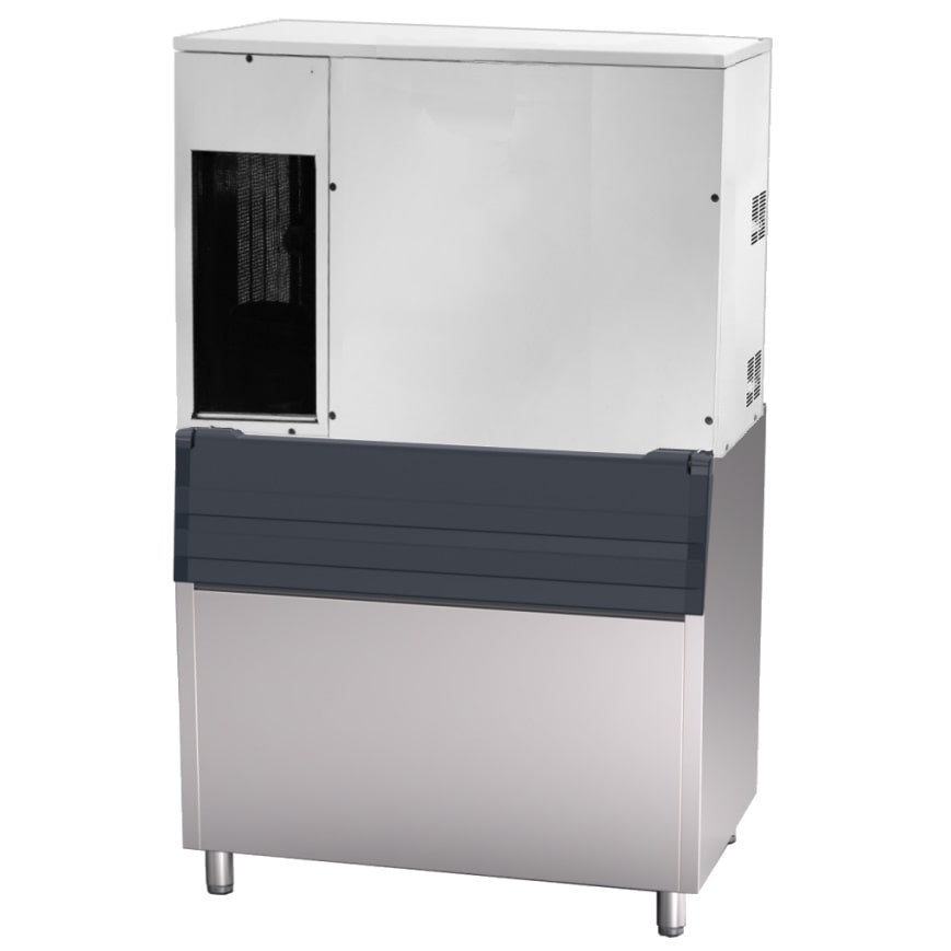 Fabricador cubitos de hielo macizos 300 kg/dia capacidad 350 kgs - 1250x790x1950 mm - 2600 W 230/1V - 79000G13 Eurast