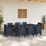 thumbnail of vidaXL Garten-Essset 9 pcs Anthrazit Poly-Rattan