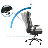 thumbnail of Sillón de oficina profesional VITORO ECO Negro hjh OFFICE