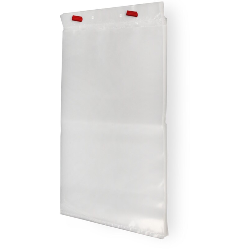 1000 Poly Flachbeutel Klarsichtbeutel Gefrierbeutel 250x340mm 51my geblockt