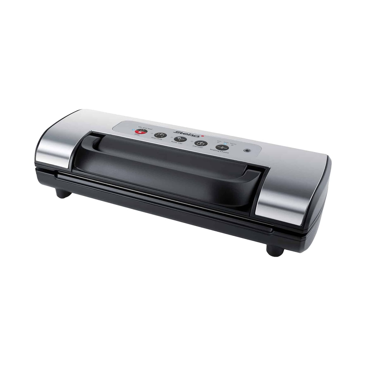 Steba Vakuumierer VK 12 DOUBLE SEAL, leistungsstark mit Doppelschweißnaht, automatisches Absaugen und Versiegeln