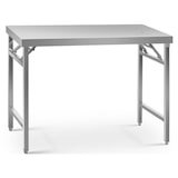 thumbnail of Royal Catering - RVS werktafel - ECO - 70 x 120 cm - 215 kg - opklapbaar -