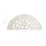 thumbnail of Biscottini Rutschfeste Fußmatte 68,5 x 32 x 1,5 cm - Eingangsmatte aus Gusseisen - Eingangsmatte - Außenfußmatte - Fußmatte für den Eingangsbereich