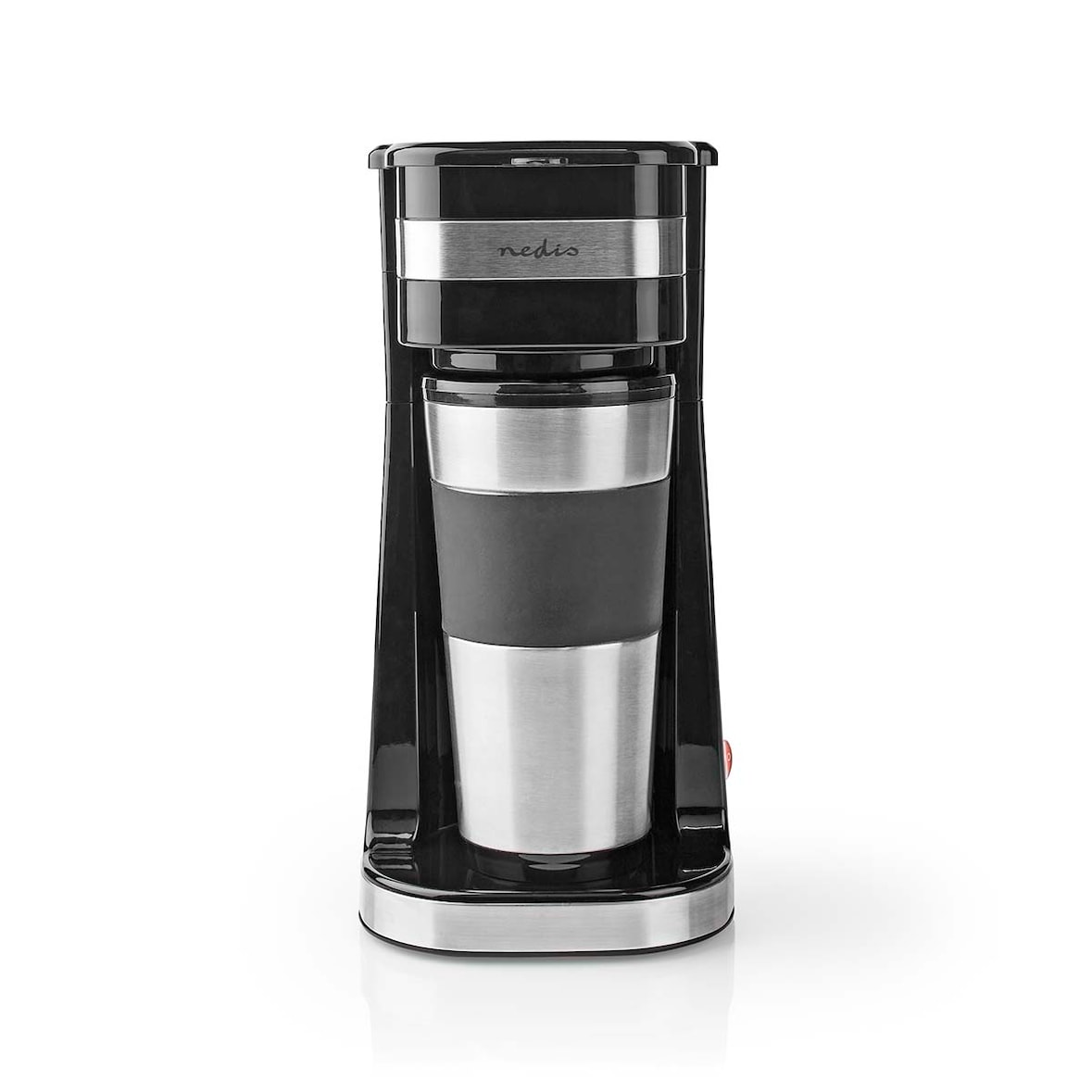 Machine à Café 0.4l Système Anti-gouttes 750w + Mug De Voyage Usage Non Intensif Nedis