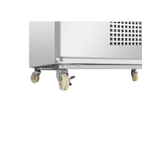 thumbnail of Congelador de 1 porta, Slimline, aço inoxidável, refrigeração a ar, com fechadura, Polar 440L G591