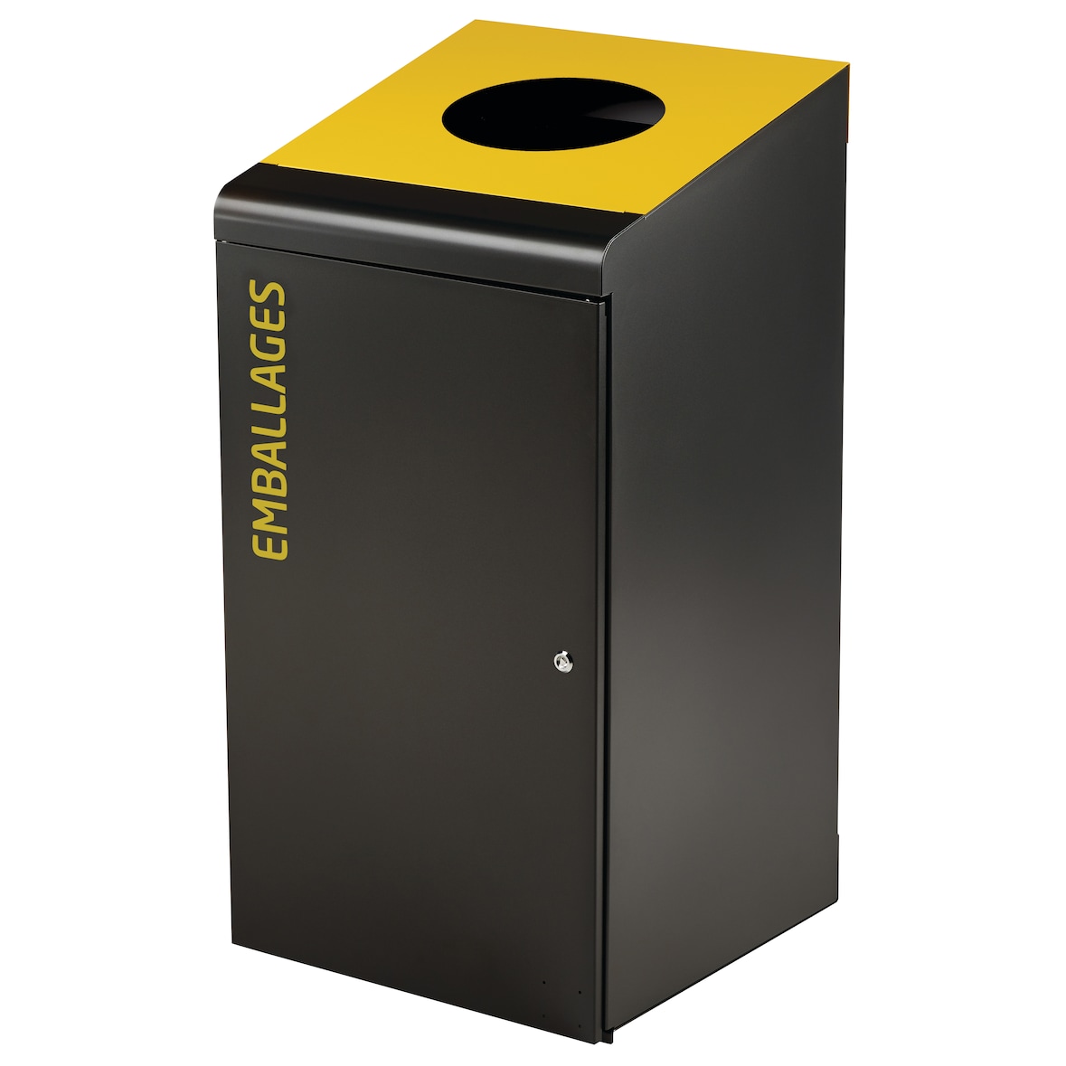 ROSSIGNOL Borne de tri avec bac 120L TRIPOZ emballages jaune