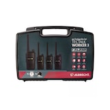 thumbnail of Walkie talkie Albrecht Tectalk worker 3 Pack 4 radios con cargadores y dos micro auriculares