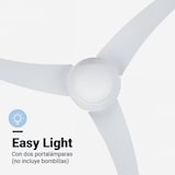 thumbnail of Ventilador de Teto Silencioso MIDI 132B com Luz Led Branca 132cm