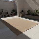 thumbnail of Teppich Outdoor Vintage Wetterfest Waschbar Strapazierfähig Balkon Terrasse Küche OEKO-TEX Beige 80x150 cm – JUNGFRAU von Kadima Design