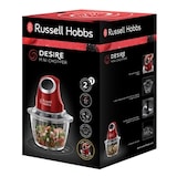 thumbnail of Russell Hobbs 24660-56 Hachoir Electrique Desire Bol Preparation 1l, Lames Acier Inoxydable Amovibles, Ultra Resistant, Compatib